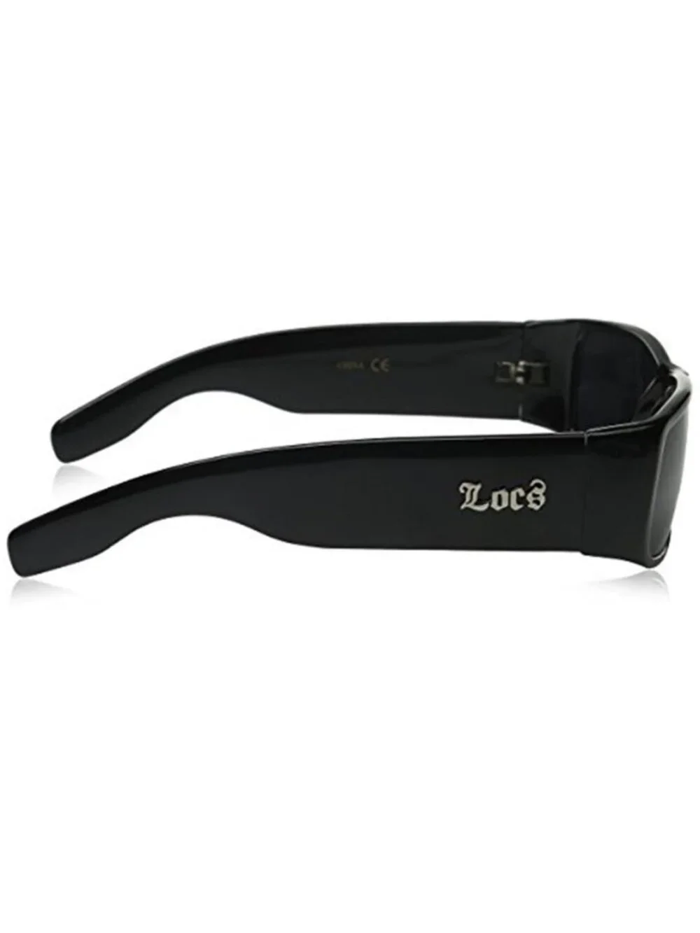 Locs Black Rectangle Sunglasses Mens Hardcore Gangster Streetwear Shades